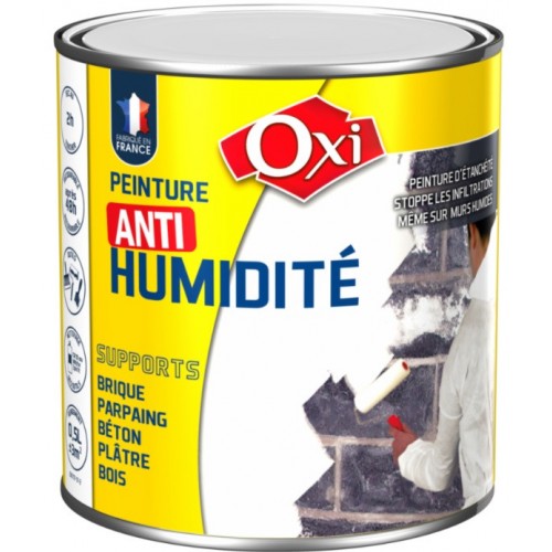 Peinture d' étanchéité anti humidité stoppe les infiltrations 0.5L