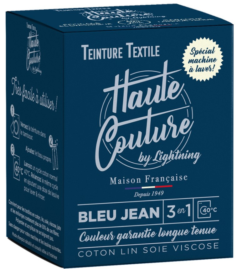 HAUTE COUTURE Teinture Textile - BLEU CLAIR