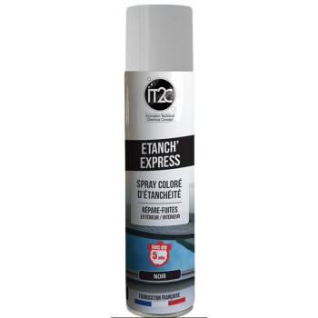 Spray étanchéité bitumineux noir anti fuite tous supports ETANCH' EXPRESS IT2C 3664420004610