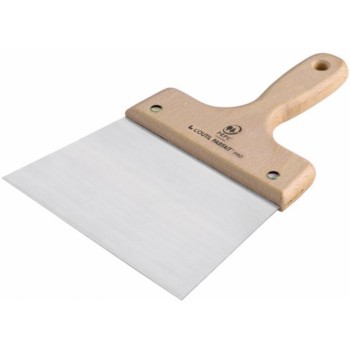 Couteau à enduire 10 cm lame acier carbone manche bois L'OUTIL PARFAIT 3289555450103