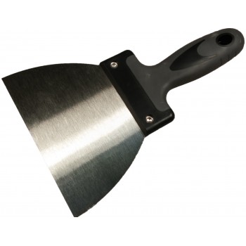 Couteau à enduire 10 cm lame acier manche bi matière L'OUTIL PARFAIT 3087914055101